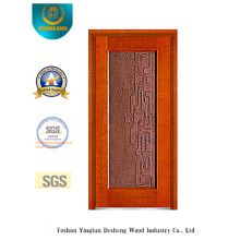 Golden Color Security Steel Door for Entrance (b-8001)